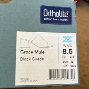 TOMS Grace Mule size 8.5